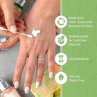 100  Bamboo Cotton Ear Swabs  200-pack    Double Tipped Ear Cotton Buds 