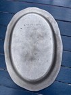 Vintage Wilton Armetale Pewter Oval Platter Country French Queen Anne Style Serv