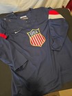 Vtg Nike Team Usa Jersey Olympic Hockey Shirt Sewn Stitched Size Xxl 1960-1980