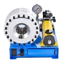 New 5600kn Hydraulic Hose Crimper Pipe Clamping Machine W  8 Sets Dies 10mm-30mm