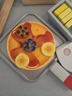 Melissa   Doug Cutting Wooden Play Food Fruit Vegetable Pancakes Pre-owned Lot
