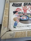 Vintage 1962 High Gear Game By Mattel Mechanical Maneuver Board Game Toy W  Box