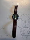 Seiko Kinetic Green Dial Brown Leather Men s Watch Ska791