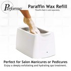 Paraffin Wax Refill 1lb Citrus Scented Blocks Case Of 6 For Hands Feet Wax Bath