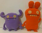 Ugly Dolls Plush Lot Of 7 - Plunko Gerry Berry Dave Darinko Dog Flat Woodsey
