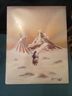 Native American Robert Redbird Signed Numbered First Snowfall Lithograph   
