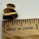 Ups United Partial Service 1 10 Gold Filled 2 Diamonds  Lapel Pin