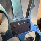 Cecilio Electric Violin 4 4 4-string Blue Metallic W  Bow   Hard Case