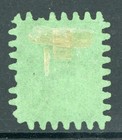 Finland 1874 Serpentine  type 2  Definitive 8 Pen Green Scott  7b Vfu H48