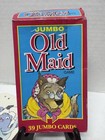Vintage Old Maid Jumbo Size Card Game 1992 Parker Brothers Children   s Game