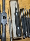 Vintage L s  Starrett Tool Lot Machinist Some Damaged