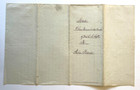 1866 Civil War Era Unsigned Unsealed Lease Agreement Blair County  Pa