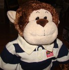 2003 Build-a-bear 18  Marvelous Monkey  boxers  Shorts  Shirt  Plush Chimpanzee
