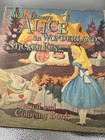 1951 Walt Disney   s Alice In Wonderland Sticker Fun Book Vintage