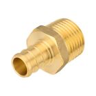 Efield 1 2 pex     1 2  Male Threaded Adapter Brass Fitting No Lead Free Shipping