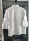 Professional 3 Pocket Lab Coat For Men  Women Long Sleeve  White  Unisex Sz M