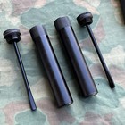 One  1  British Enfield No4 Mk1 Rifle Plastic Butt Stock Oil Oiler Bottle Used