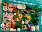 Tiny Treasures  30p Mystery Dollhouse Miniatures Collector Grab Bag Lot