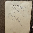 Ricky Nelson Hand Signed Paper W  Original Photograph Singer   Actor