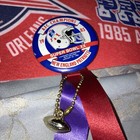 Vintage Pin flag-   1986 N e patriots Super Bowl Xx Afc Champs Full Size Pennant
