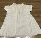 6 Vintage Antique Embroidered Lace Cotton Baby Dresses