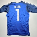 Adidas Germany Manuel Neuer  1 Goalkeeper Jersey Blue Climalite Men s Medium