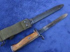 Original Norwegian M 1894 Modified Bayonet And Scabbard Made In Kongsberg Norway