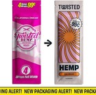 Twisted Hemp 4 Leaf Per Pack 15 Count Box 60 Rolling Papers  california Dream 