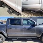 For 2005-2023 Toyota Tacoma Double Cab 3  Drop Running Boards Blk Side Step Bcta