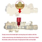 Proportioning Valve Bleeding   Centering Tool Tool Fixed Brass Block Pv2   Pv4