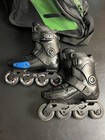 Fr J Skates Us 5-7 - Eu 37-39 Freeride Freestyle Urban Inline Junior Kids Black
