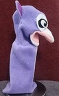 Baby Einstein Handmade Purple Raccoon Hand Puppet  On The Go  Fun  Travel 