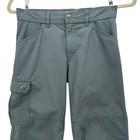 Patagonia Child Medium Pants Kids Durable Hike Pants Roll Tab Gray Outdoors
