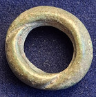 Danubian Celtic Bronze Proto-ring Money 3rd-1st Century Bc  Lot P18 