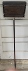 Vtg Antique Bissell   s American Queen Carpet Sweeper Wood Manual Floor Cleaner