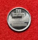 9 3 Grams Platinum Coin  999 Fine - Metallium The Elements Series - Very Rare 