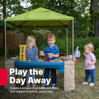 Step2 All Around Playtime Patio With Canopy Playset     Shaded Outdoor Playhouse F