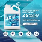 1 Gallon Aqua Blue Pond Dye 4x Concentrate  Lake   Pond Dye Blue For Aqua Col   