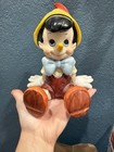 Vintage Walt Disney Schmid Ceramic Pinocchio Lamp night-light Rare