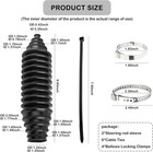 Car Rack And Pinion Boot Steering Rack Boot Tool Kit dustproof Silicone Inner Ti