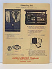 Vintage 1958 United Scientific Co  Biology Supplies Catalog For Lab   Classroom