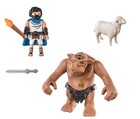Playmobil History 70470 Ulysses   Polyphemus Troll Greek Mythology Odyssey- New 