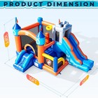 16x12x10ft Commercial Inflatable Bounce House Kids Castle Pvc Jumper With Blower