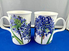 Agapanthus Set 4  Fine Bone China Mug new  Madei England Roykirkham 10oz New