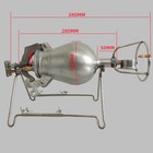 1000ml Chinese Stainless Steel Popcorn Machine Maker Food Amplifier Cannon Large