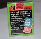 1996 Budweiser Frog Deck Of Playing Cards Anheuser - Busch New   Sealed   Ud1