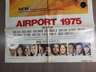 Original 1974 Airport 1975 Movie Poster One Sheet Charlton Heston Karen Black