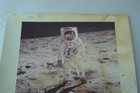 Original Nasa Apollo 11 Buzz Aldrin Visor Photo A Kodak Paper Black Letter