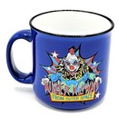 Killer Klowns From Outer Space Oversized Blue Ceramic 20 Oz Camper Mug  Sci-fi