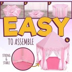 New Princess Castle Play Tent  Pink - Indoor outdoor 55x53